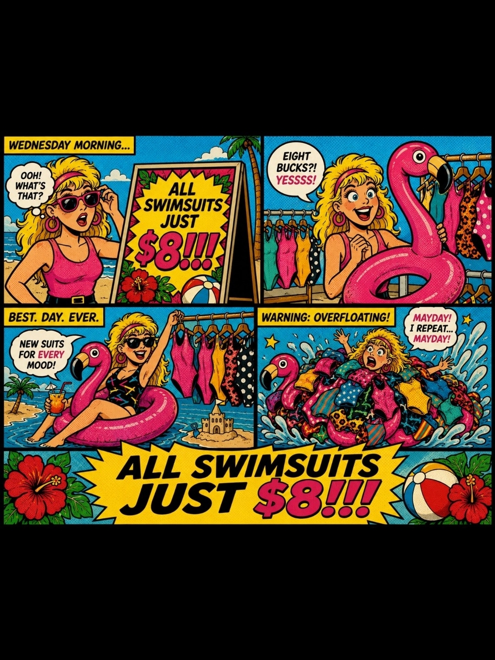 ALL Women's SwimsuitS AND cover-ups!